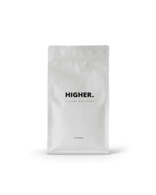 Specialty Coffee Brasilien Santa Bárbara, Omni Roast, Higher Coffee Verpackung