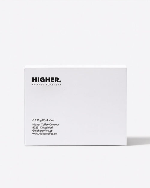 Specialty Coffee Brasilien Santa Bárbara, Omni Roast, Higher Coffee Verpackung 250g