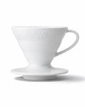 HARIO V60 Keramik Coffee Dripper Größe 01, weiß