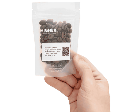 Zu jeder Bestellung erhältst du ein kostenloses Kaffee-Sample deiner Wahl zum Entdecken.