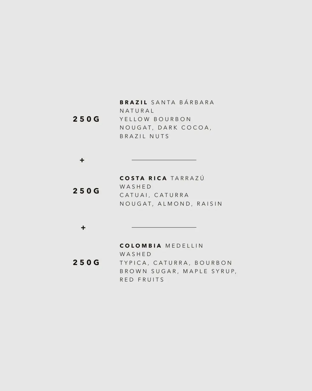 Probierpaket Specialty Coffee Omni Roast Beschreibung 