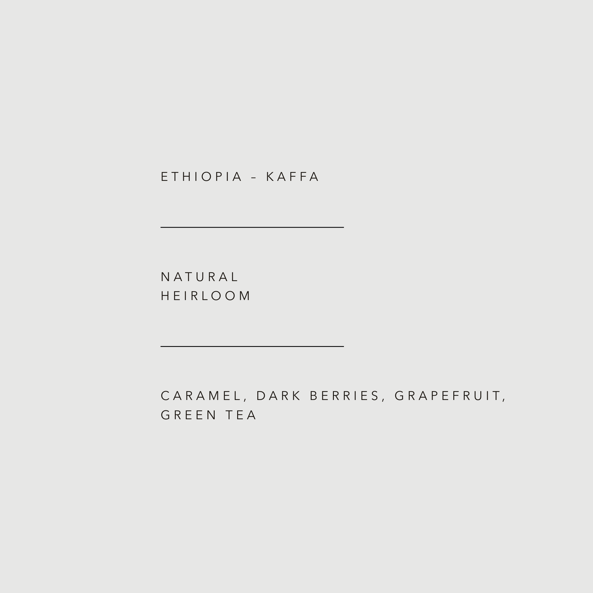 Äthiopien Kaffa Omni Roast