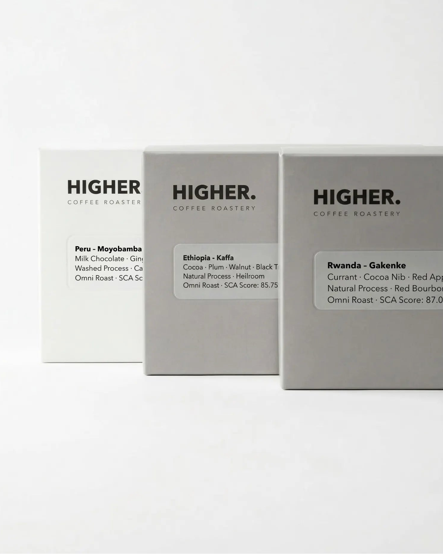 Specialty Coffee Probierpack – Schokolade & Früchte 3x250g