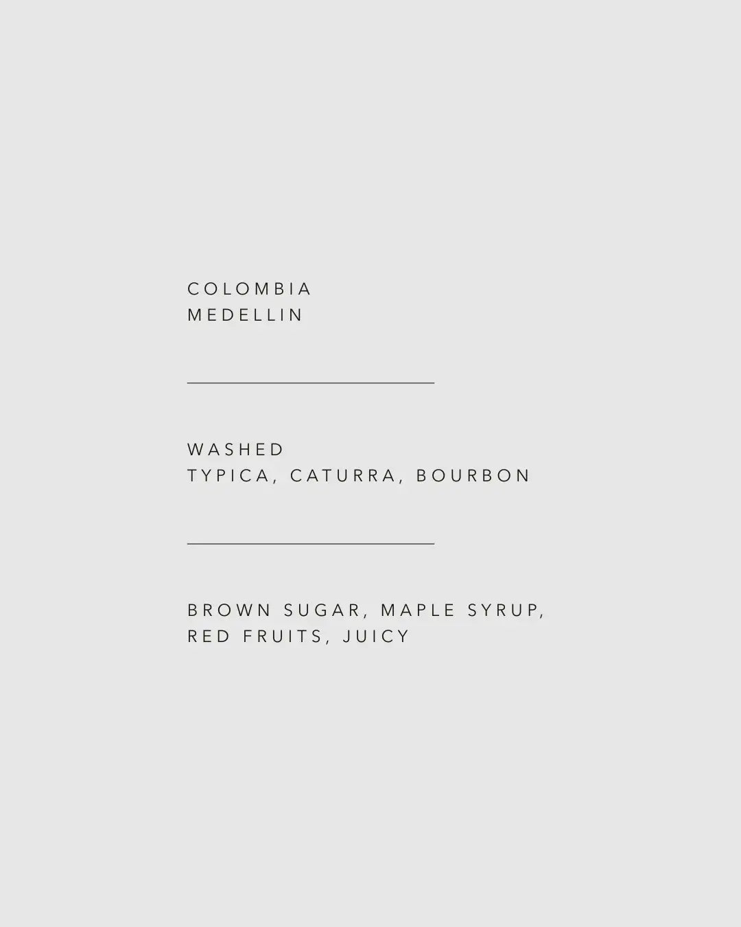 Specialty Coffee Kolumbien Medellín Supremo, Omni Roast, Higher Coffee Beschreibung 