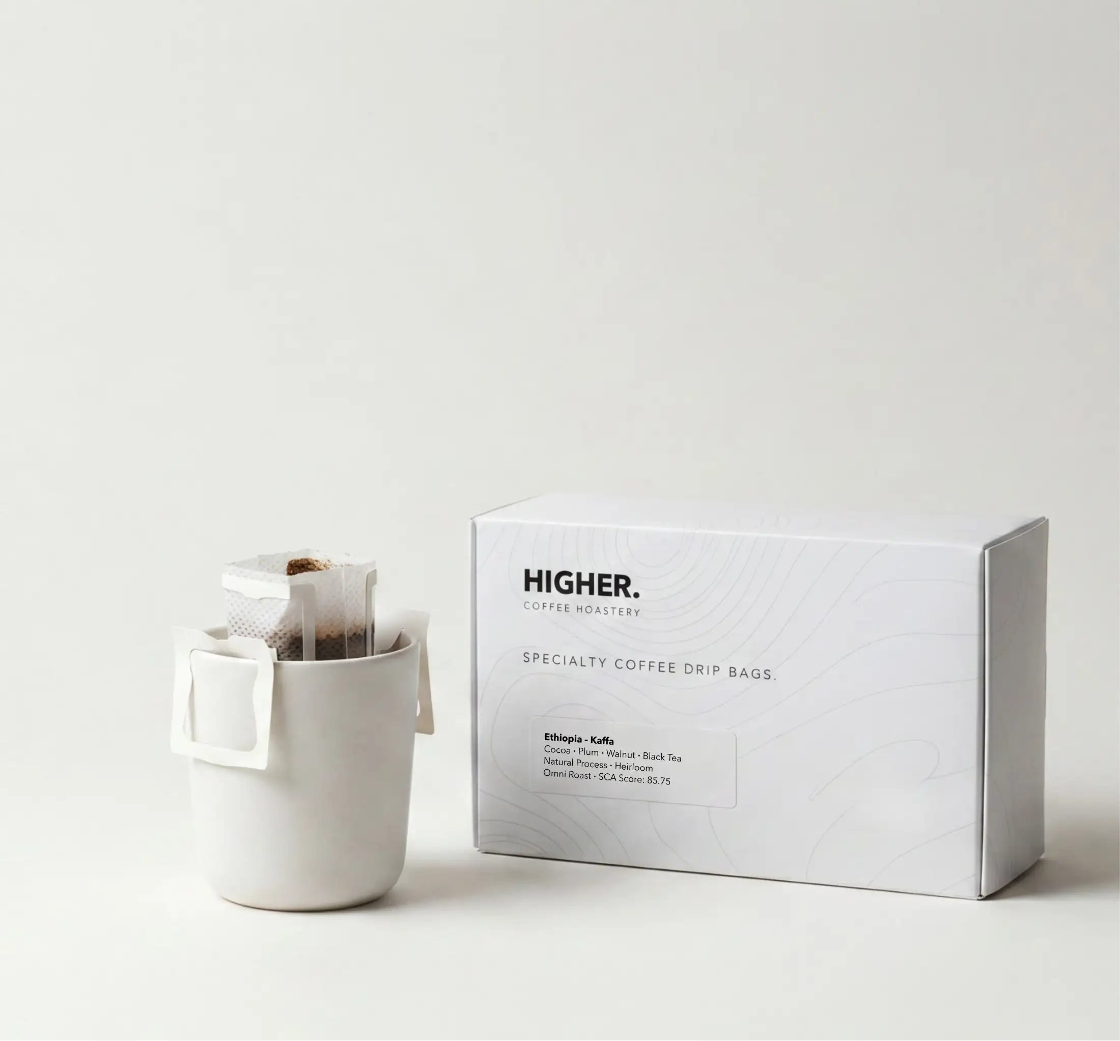 Drip Bags Specialty Coffee  – Äthiopien Kaffa (10 Stk.)